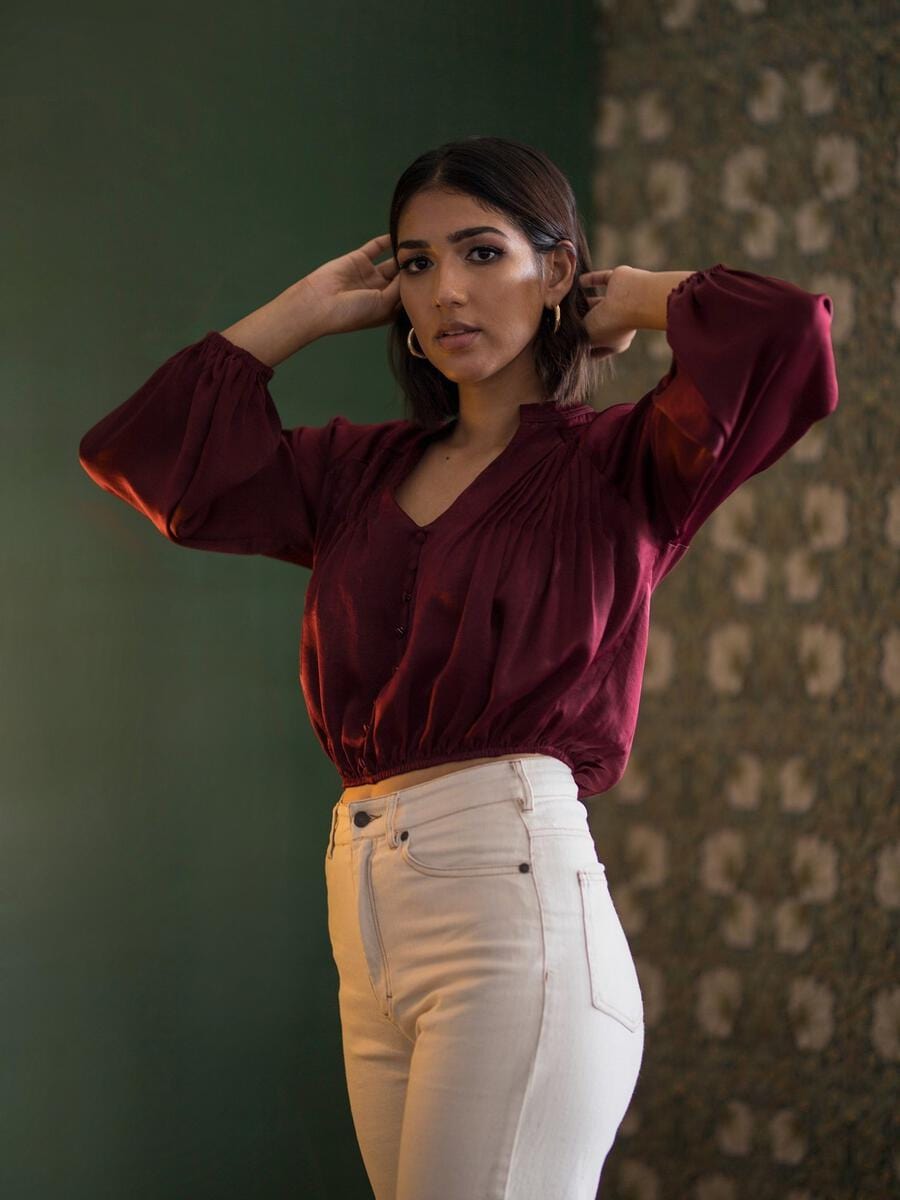 Pin Tuck Top