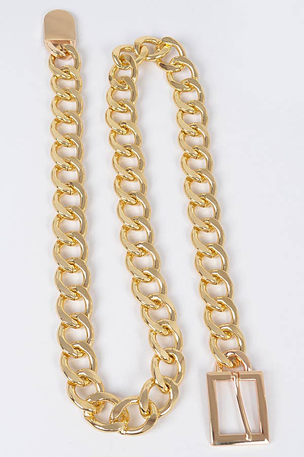 Gold Chain Link Belt