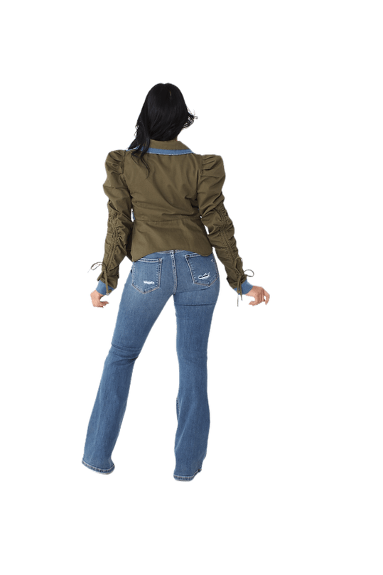 For Her Denim Top