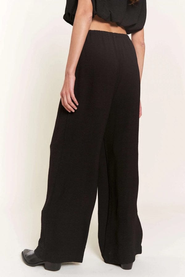 Drawstring Pants with Crop Top