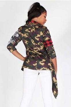 Glam Camo Jacket