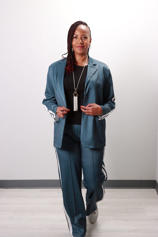 Reese's Stripped Suit