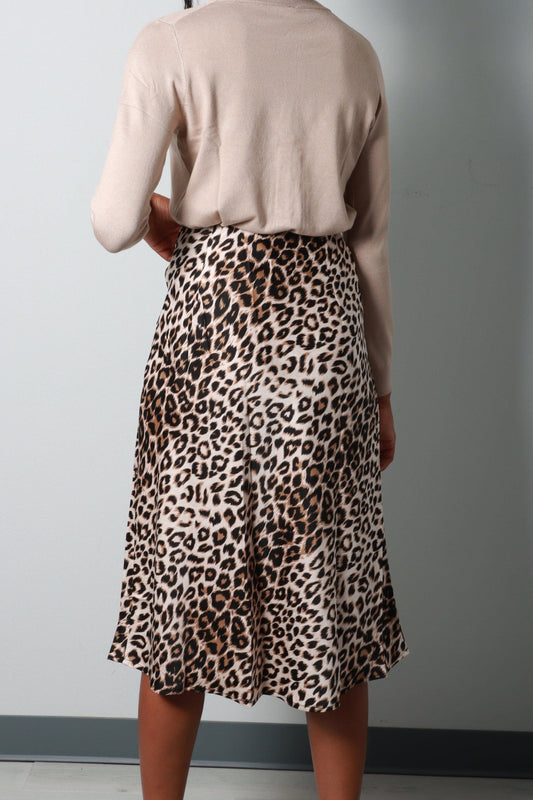Satin Safari Skirt