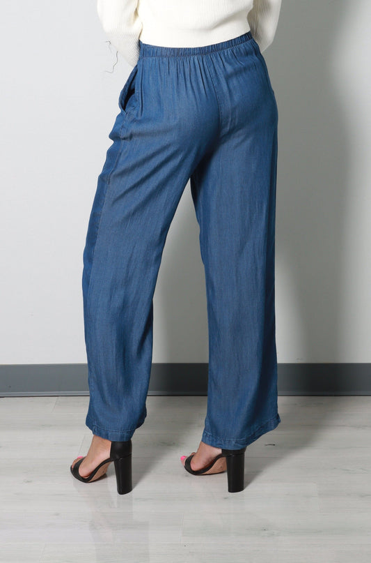 Cloudfall Wide Leg Denim Pants