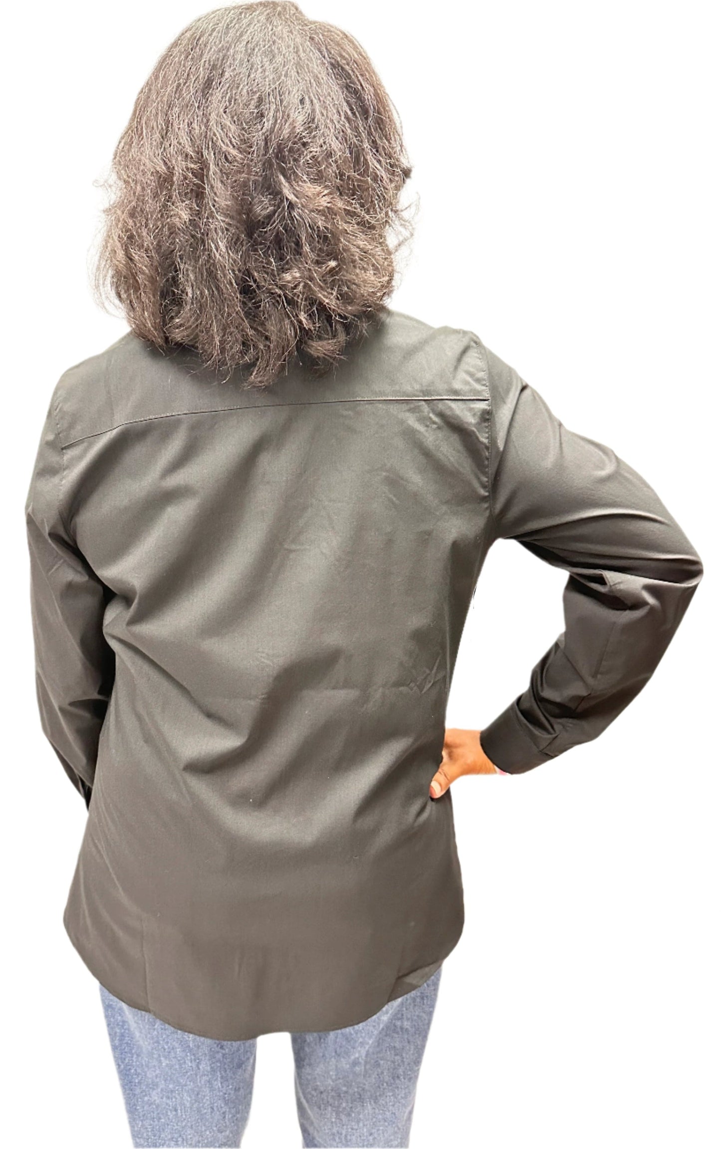 Button Front Tunic Shirt