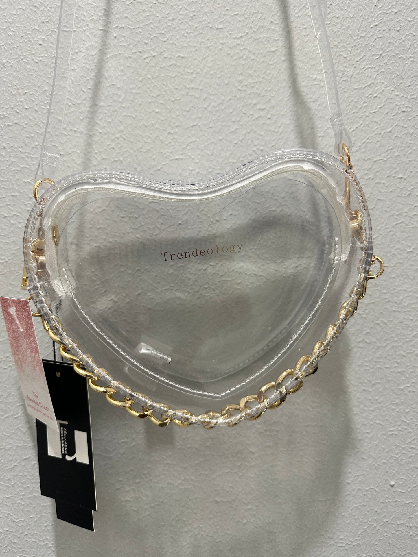 Transparent Heart-Shape Crossbody