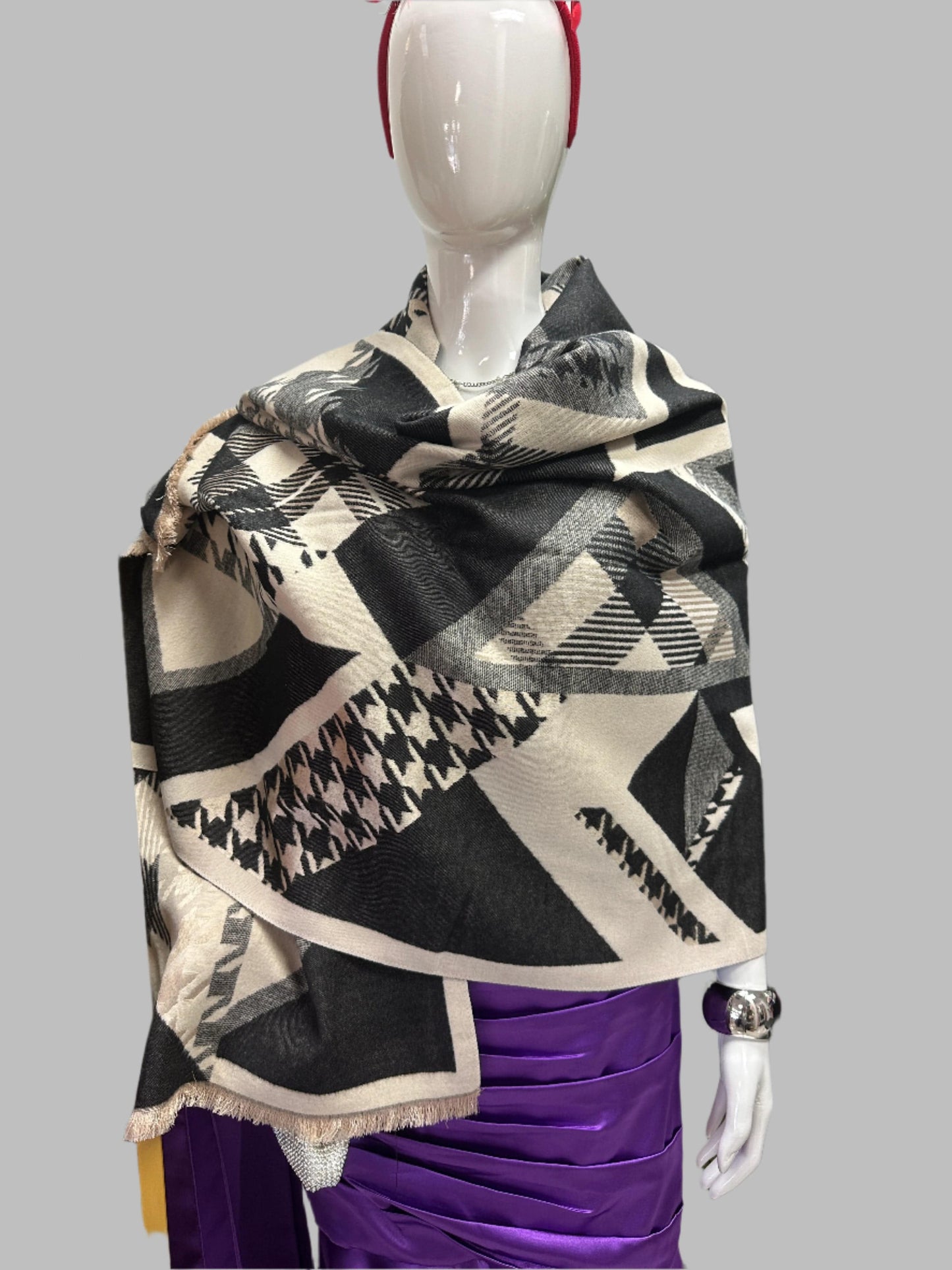 Reversible Cashmere Shawls