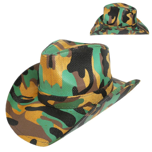 Jane's Camouflage Cowboy Hat