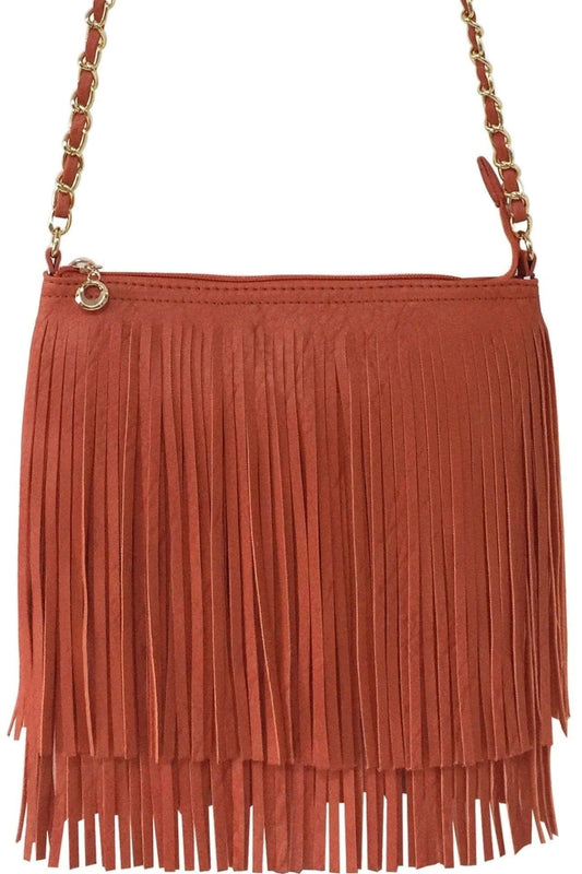 Darlene's Boho Fringe Crossbody