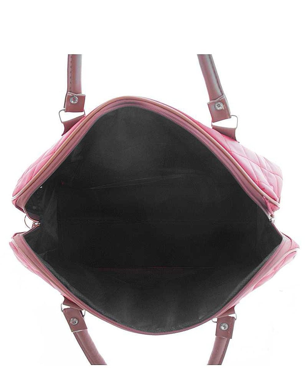 Quilted Overnight Tote