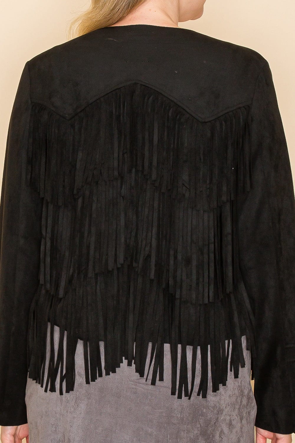 Gabby's Boho Fringed Jacket