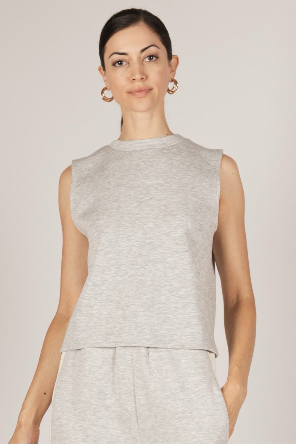p cill Butter Modal Round Neck Top