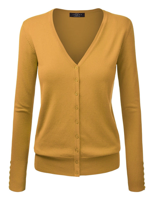 Everyday V-Neck Silk Blend Cardigan