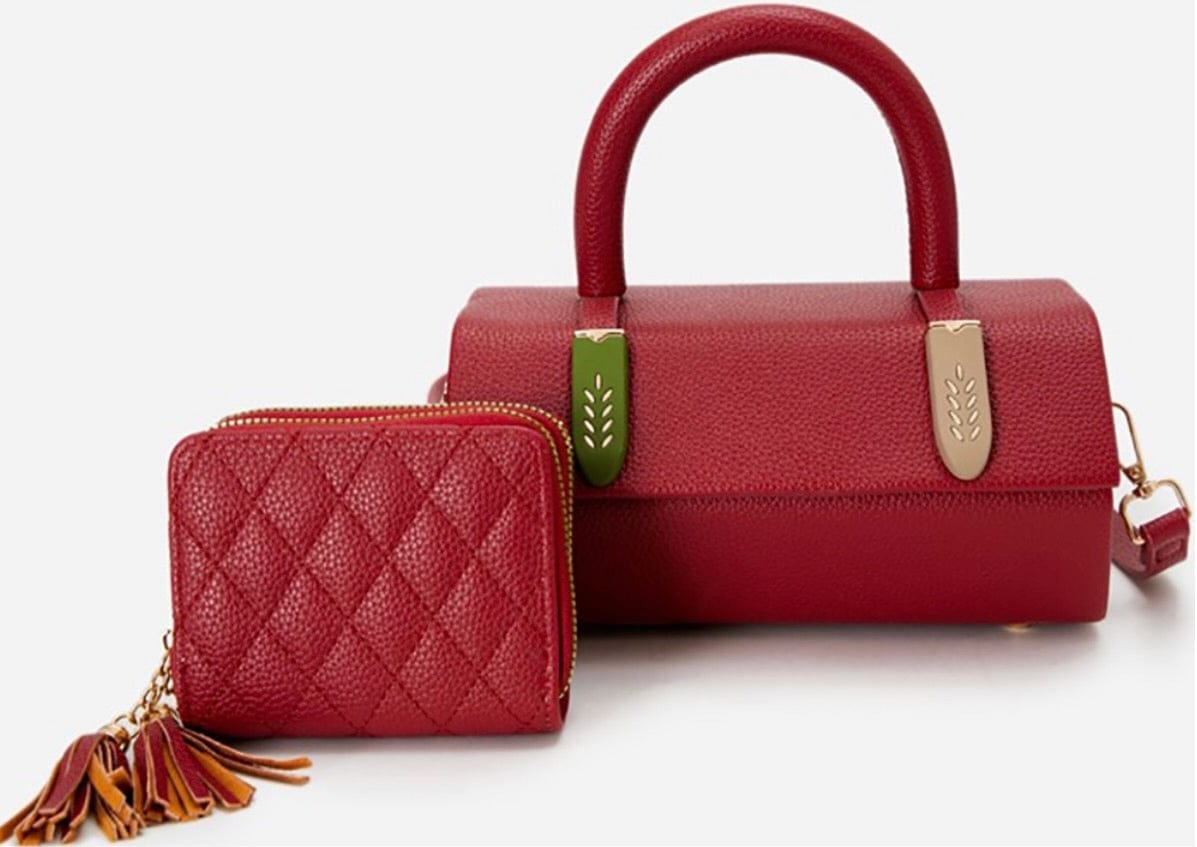 Hexagon Satchel Set