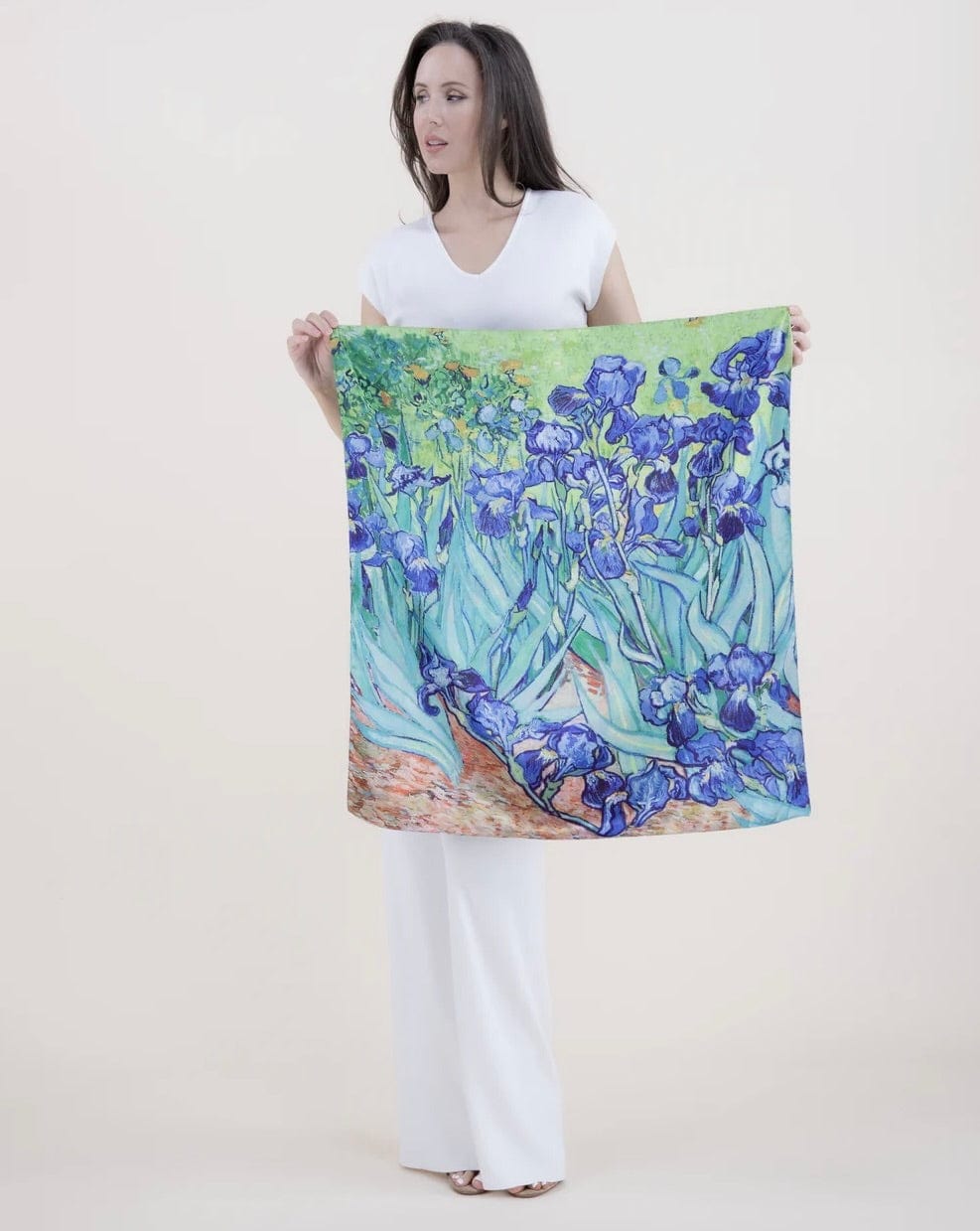 Museum Print Double Sided Scarfs - Neck Tie