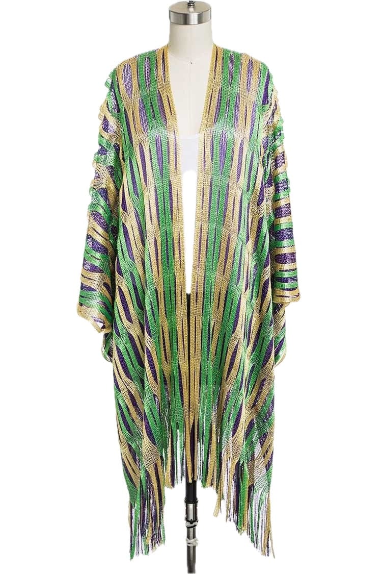 Mardi Gras Kimono