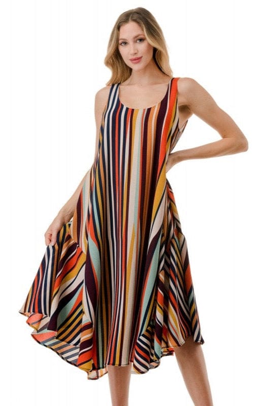 Coastal Sway Tank Dress