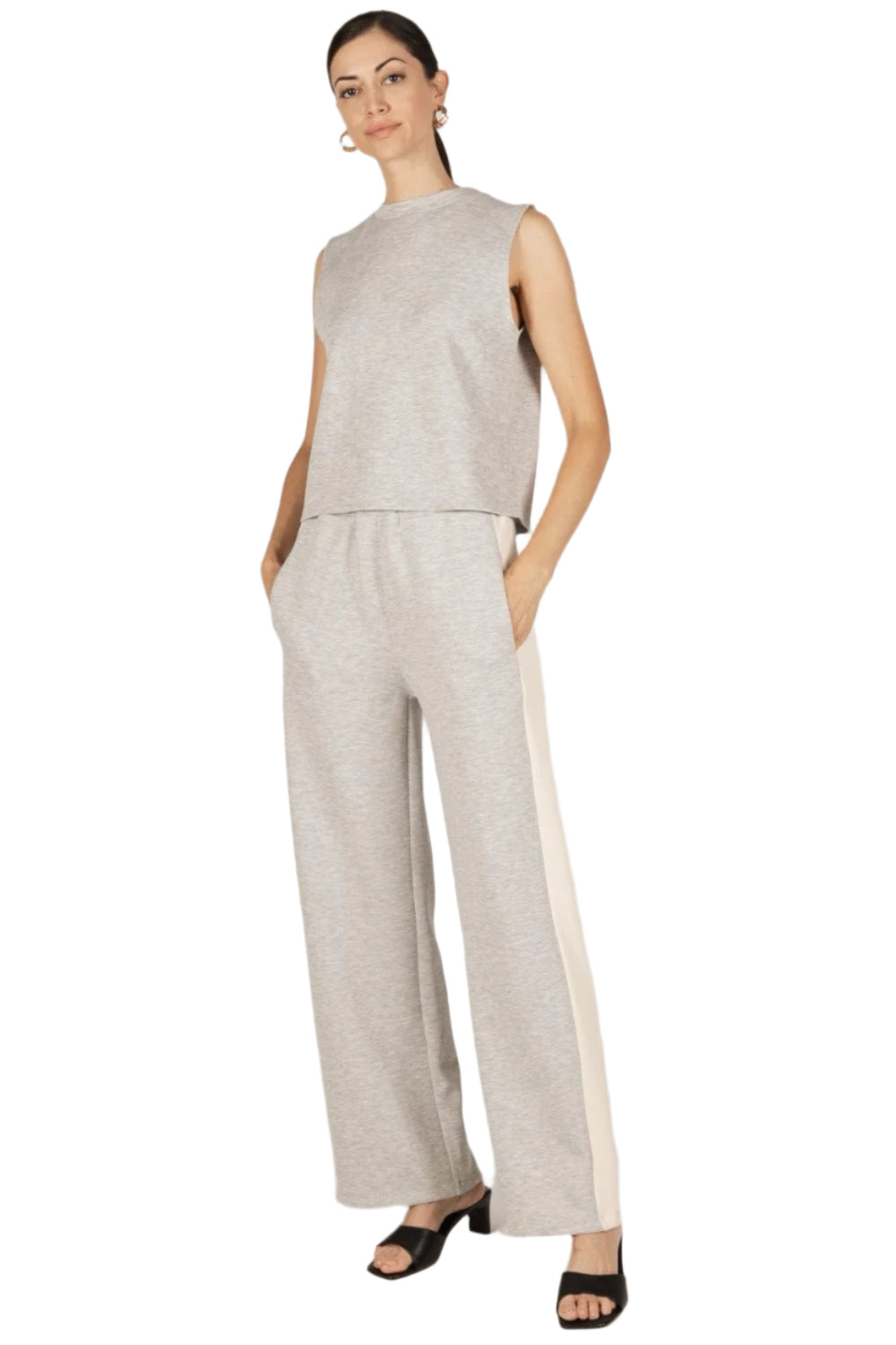 p cill Butter Modal Round Neck Top