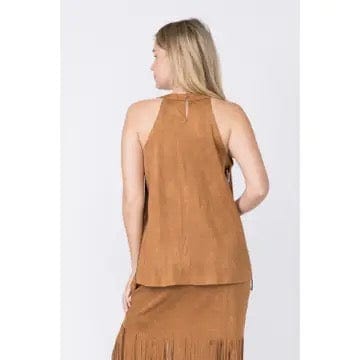 Gabby's Boho Fringed Top