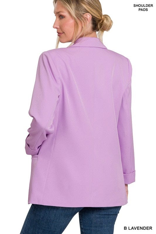 Open Front Classic Blazer