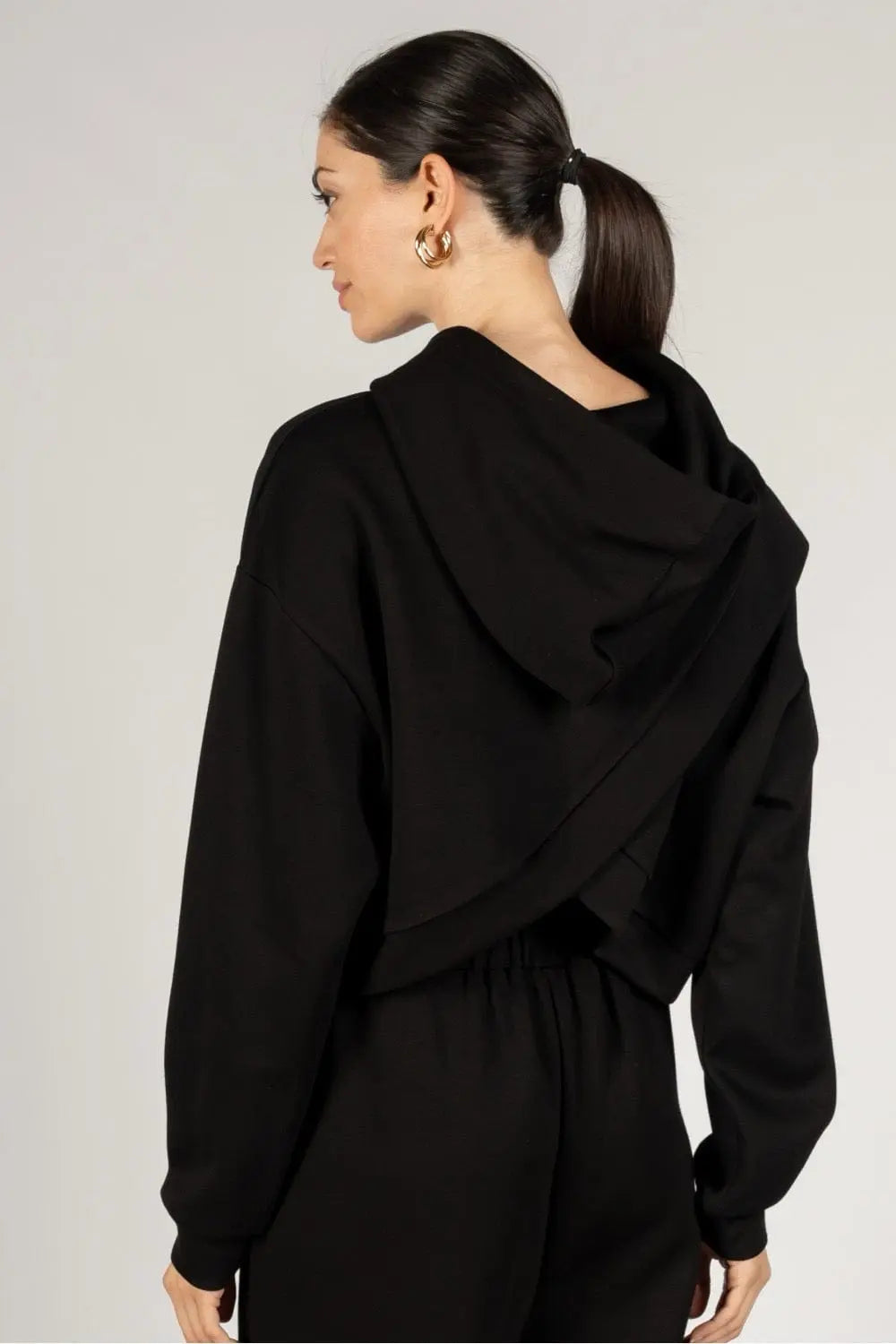 p cill Butter Modal Cropped Hoodie Top Before You Collection