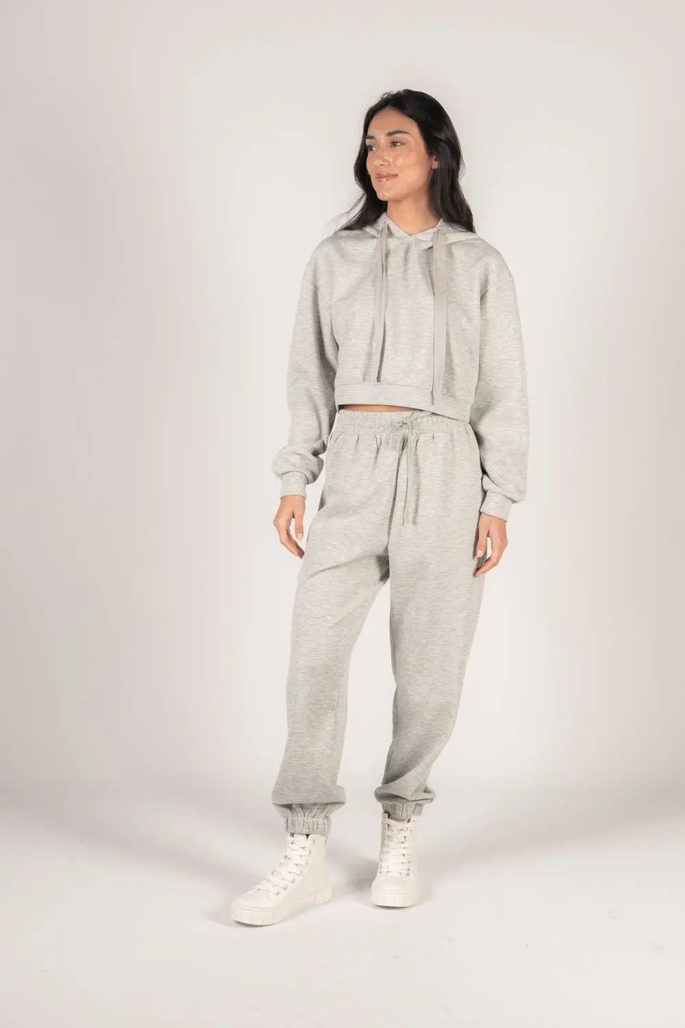 p cill Butter Modal Cropped Hoodie Top Before You Collection
