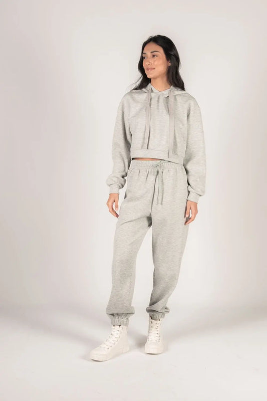 p cill Butter Modal Cropped Hoodie Top Before You Collection