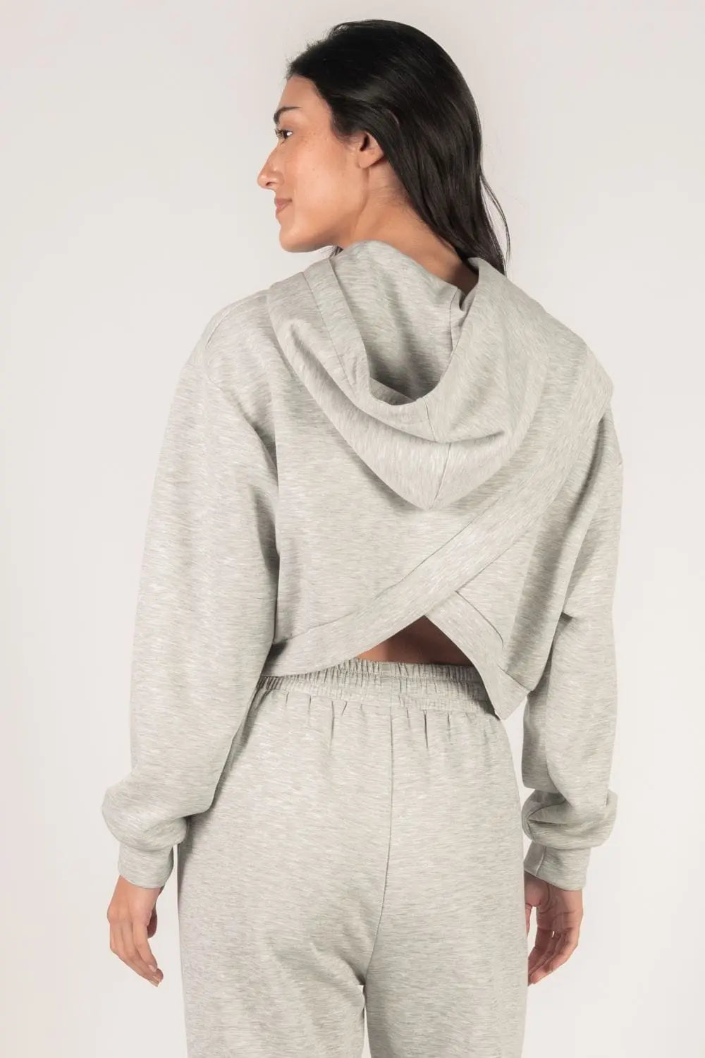 p cill Butter Modal Cropped Hoodie Top Before You Collection