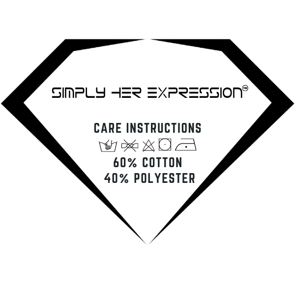 SHE/HER Pronoun Tee in Black