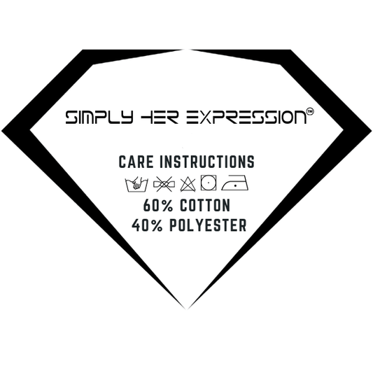 SHE/HER Pronoun Tee in White