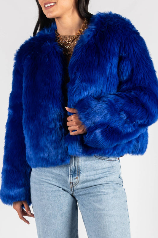 Living the Dream Faux Fur Jacket