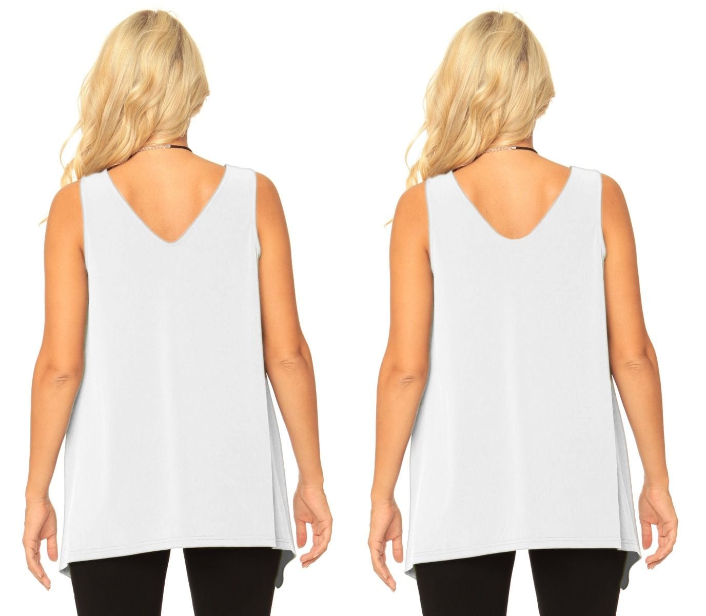 Reversible Straight Hem Tank Top