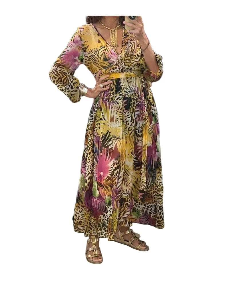 Diva Animal Print Dress