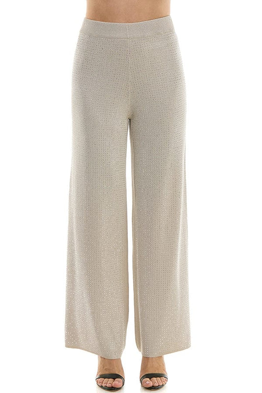 Claire's Rhinestone Sweater Pants