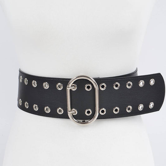 Modern Edge Eyelet Belt
