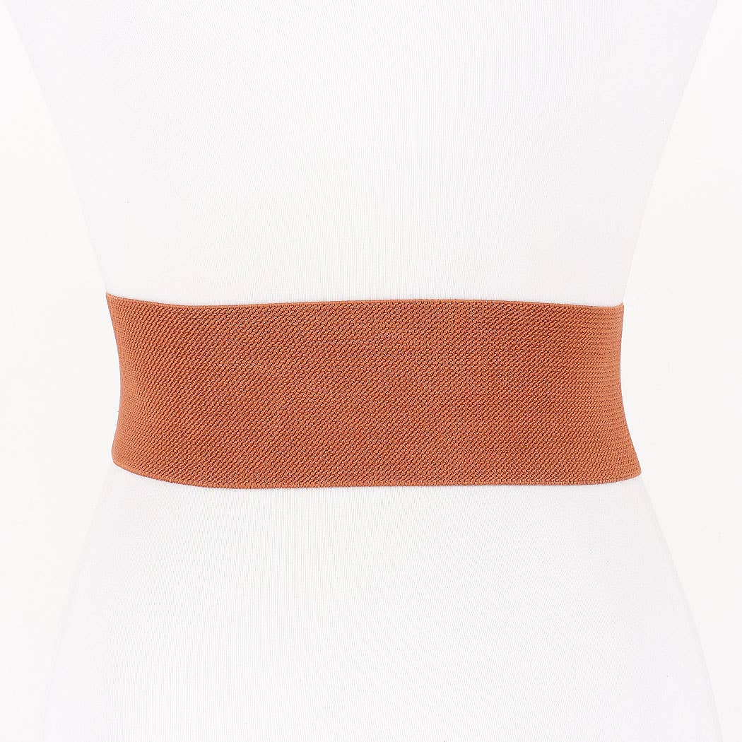 Suede Statement Buckle Belt
