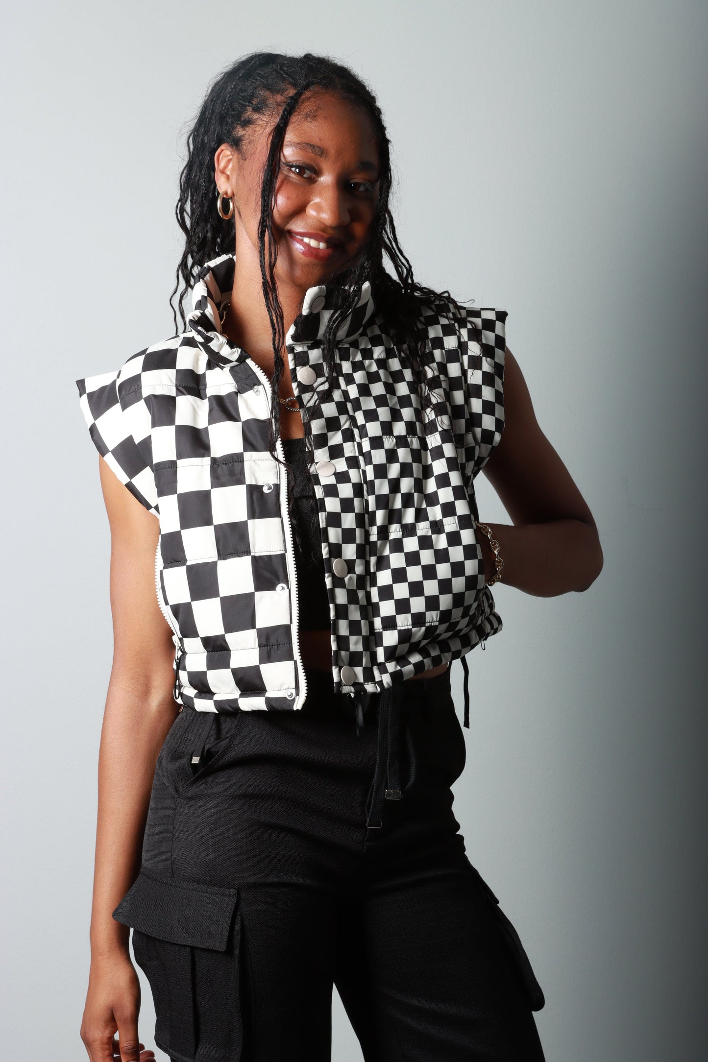Checkmate Crop Vest