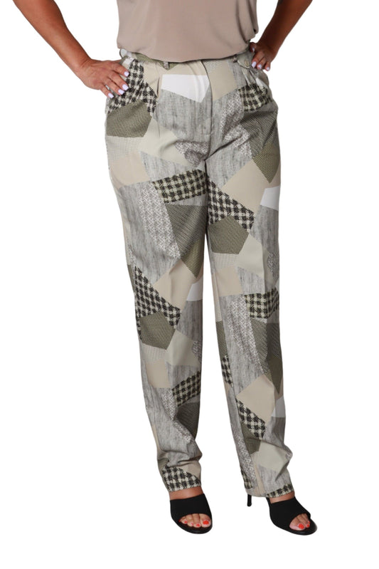 Patchwork Power Pants