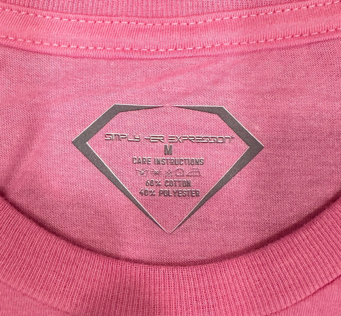 SHE/HER Pronoun Tee in Pink