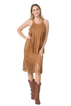 Gabby's Boho Fringed Top