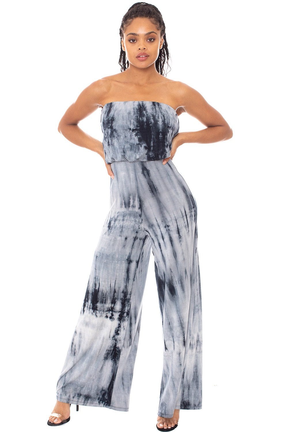 Nahla's Tie Dye Tube Jumpsuit