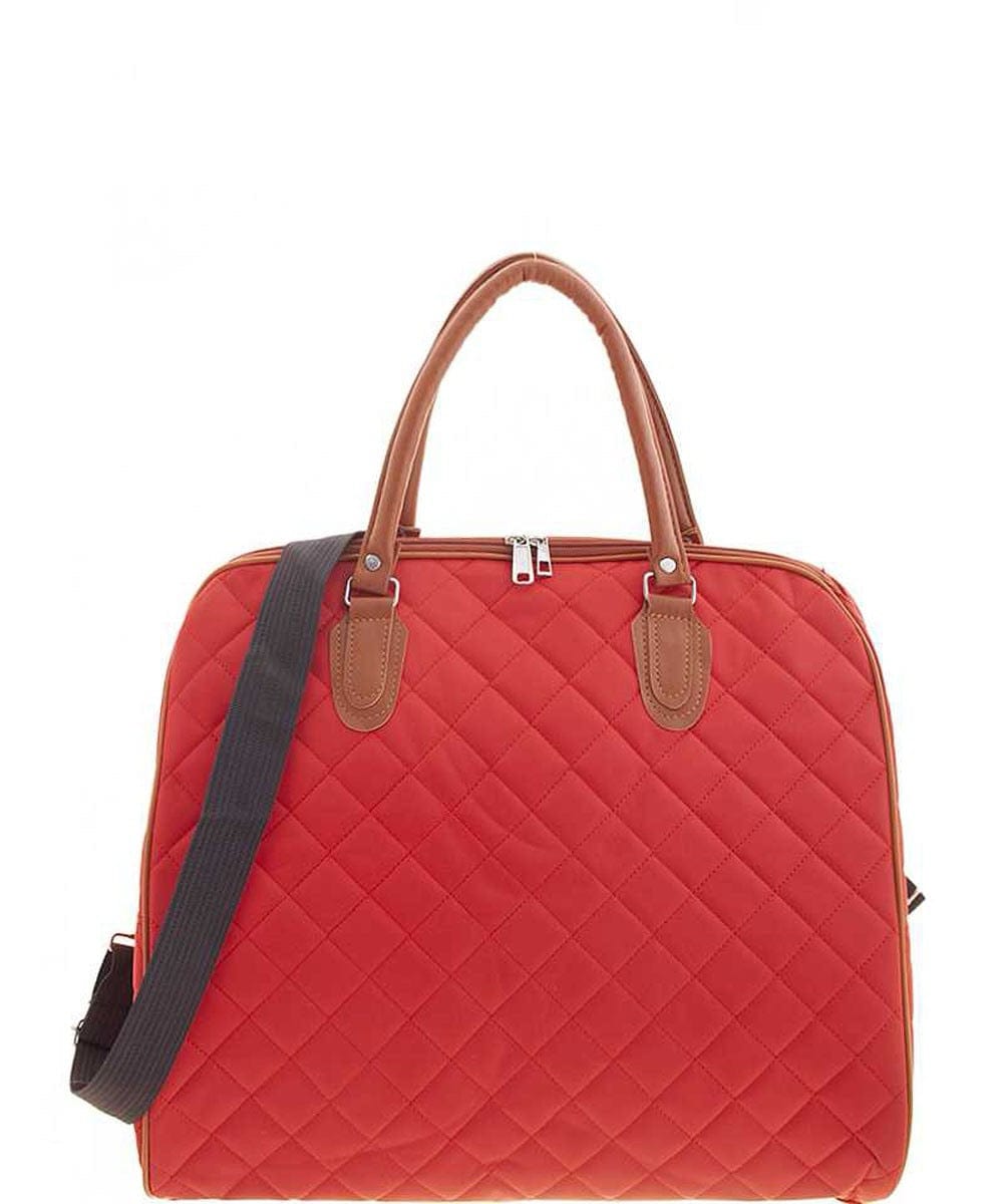 Quilted Overnight Tote