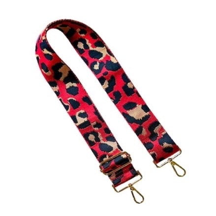 Leopard and Cheetah Guitar Purse Strap