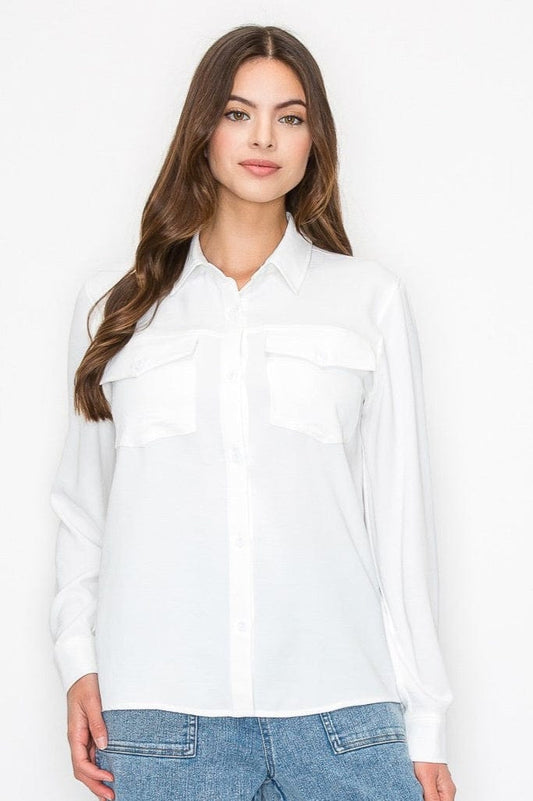 Simply Flawless Pocket Shirt