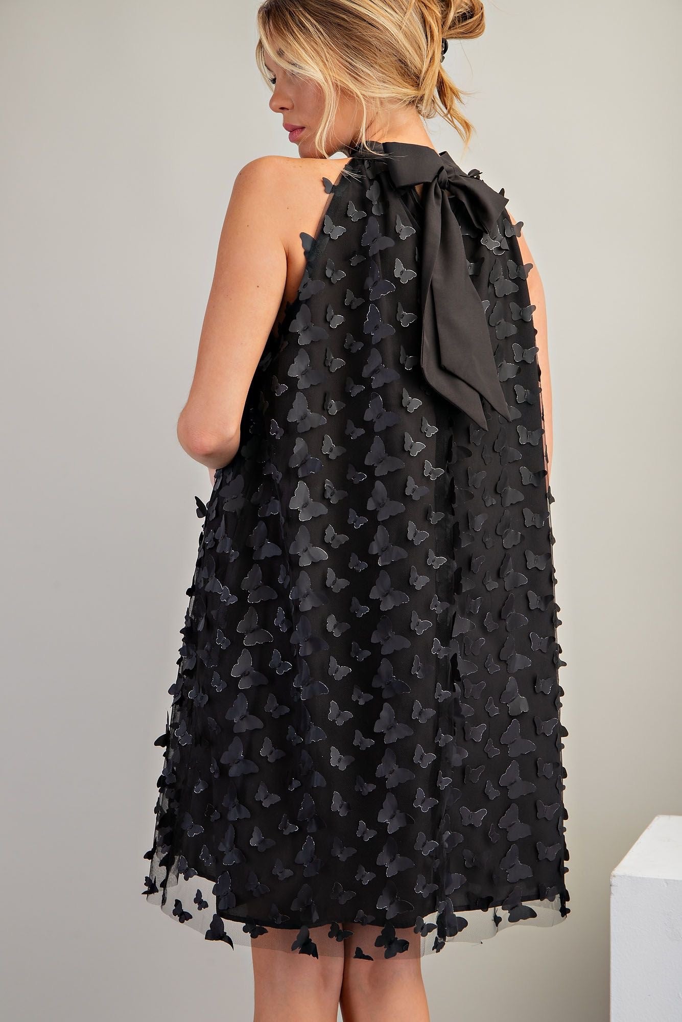 Butterfly Effect Halter Dress