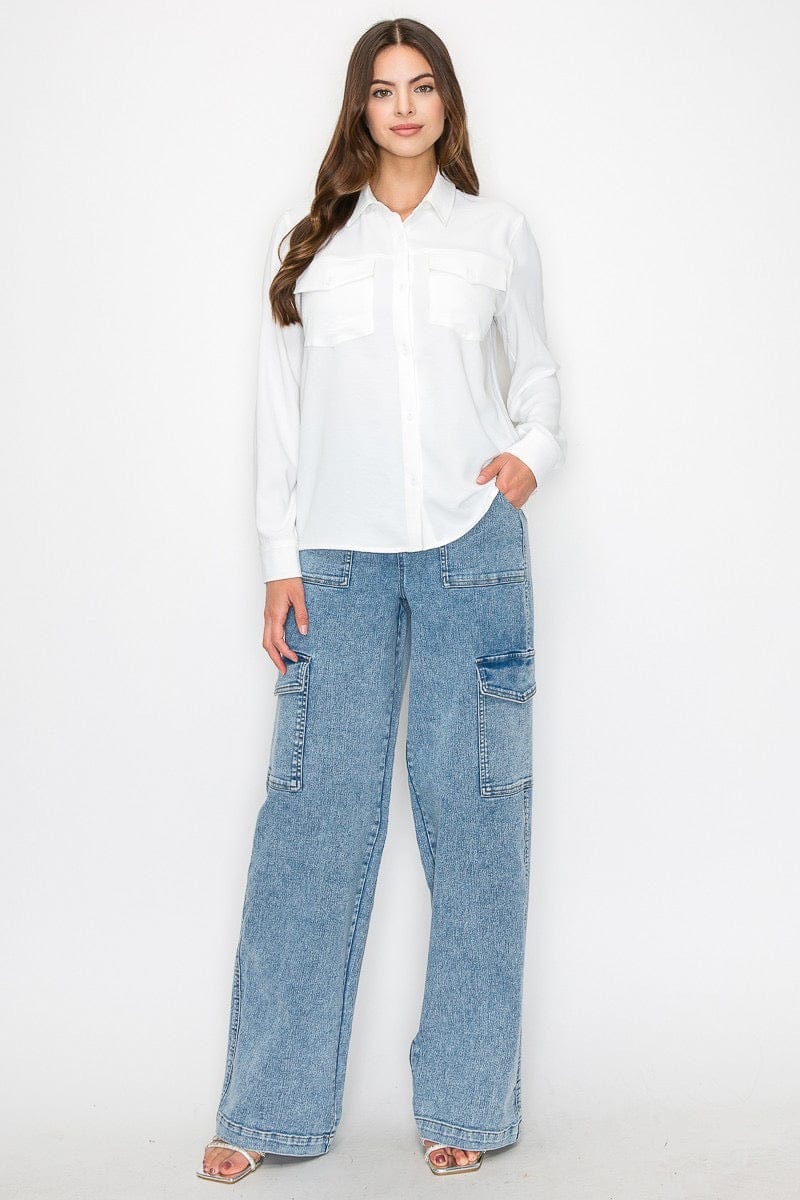 Simply Flawless Pocket Shirt