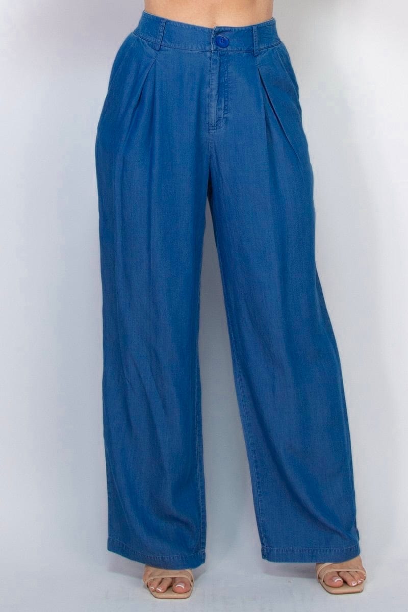 Cloudfall Wide Leg Denim Pants