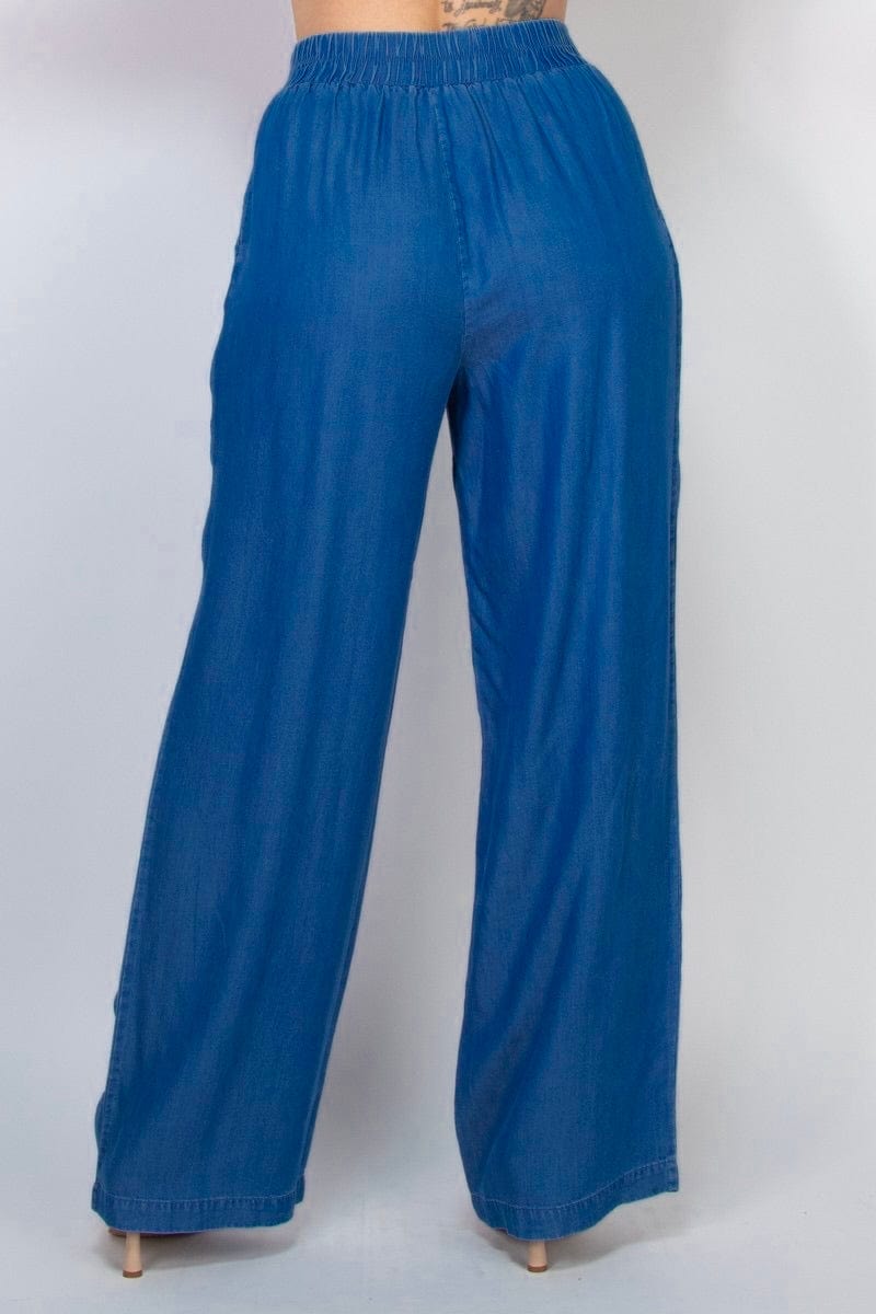 Cloudfall Wide Leg Denim Pants