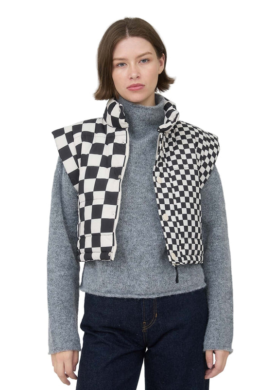 Checkmate Crop Vest