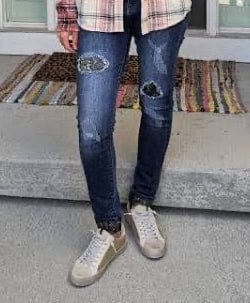 Camo and Leopard Jeans